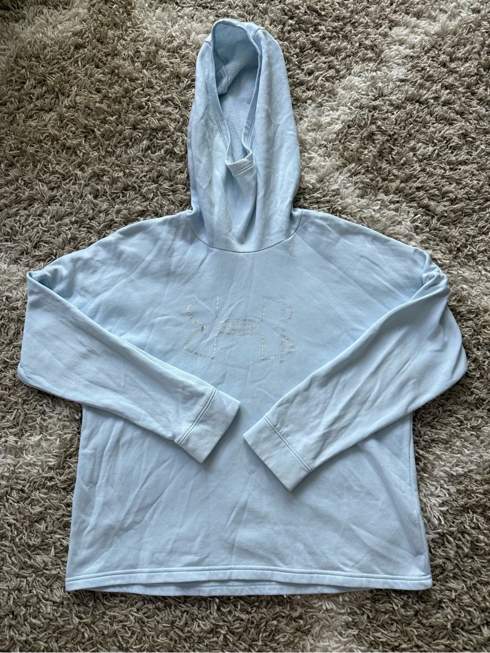 Light Blue Under Armour Hoodie